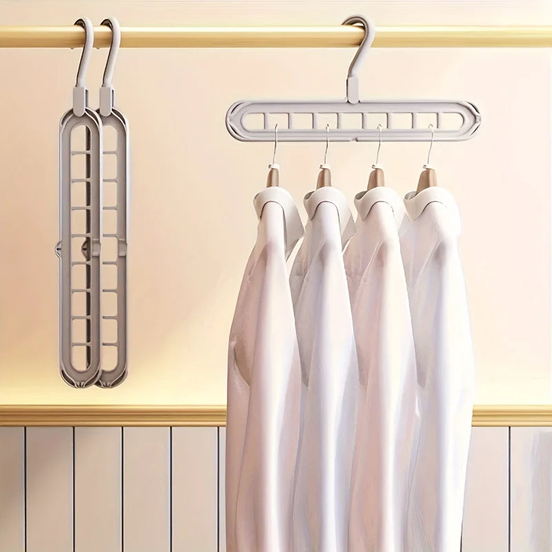 NovaNest™ 9-Hole Space Saving Magic Hanger (3 Pack)
