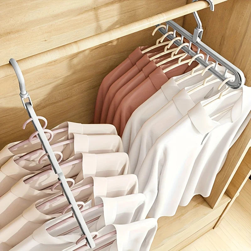 NovaNest™ 9-Hole Space Saving Magic Hanger (3 Pack)