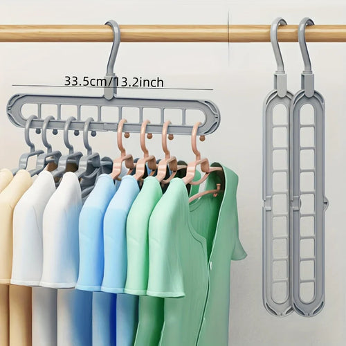 NovaNest™ 9-Hole Space Saving Magic Hanger (3 Pack)