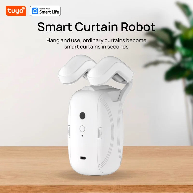 NovaNest™ Automatic Smart Curtain Robot – Wi-Fi & Voice Control