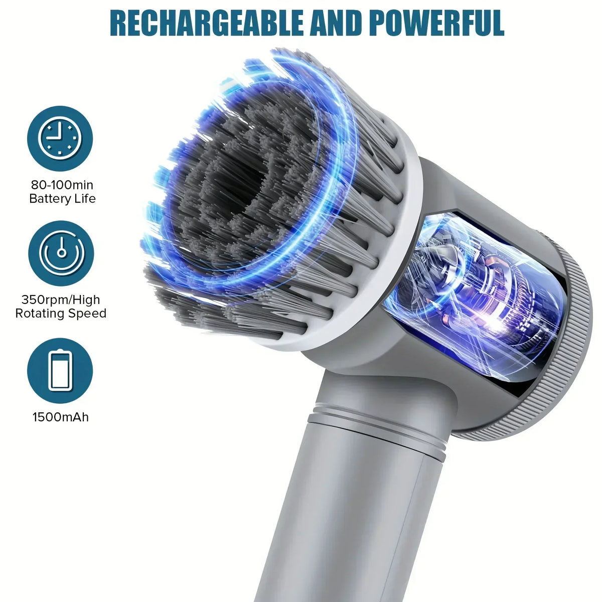 NovaNest™ Cordless Electric Spin Scrubber