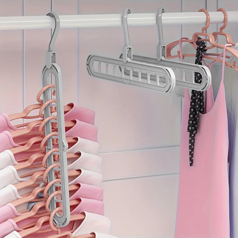 NovaNest™ 9-Hole Space Saving Magic Hanger (3 Pack)